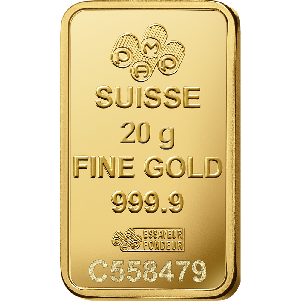 Lady Fortuna™ Gold Minted Bar - 20g