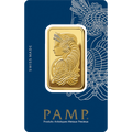 Lady Fortuna™ Gold Minted Bar - 1 oz