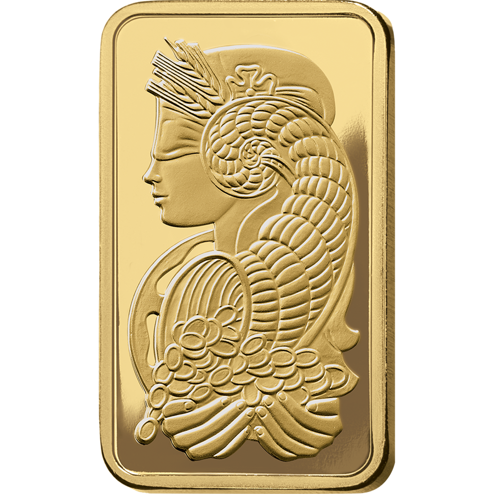 Lady Fortuna™ Gold Minted Bar - 5g